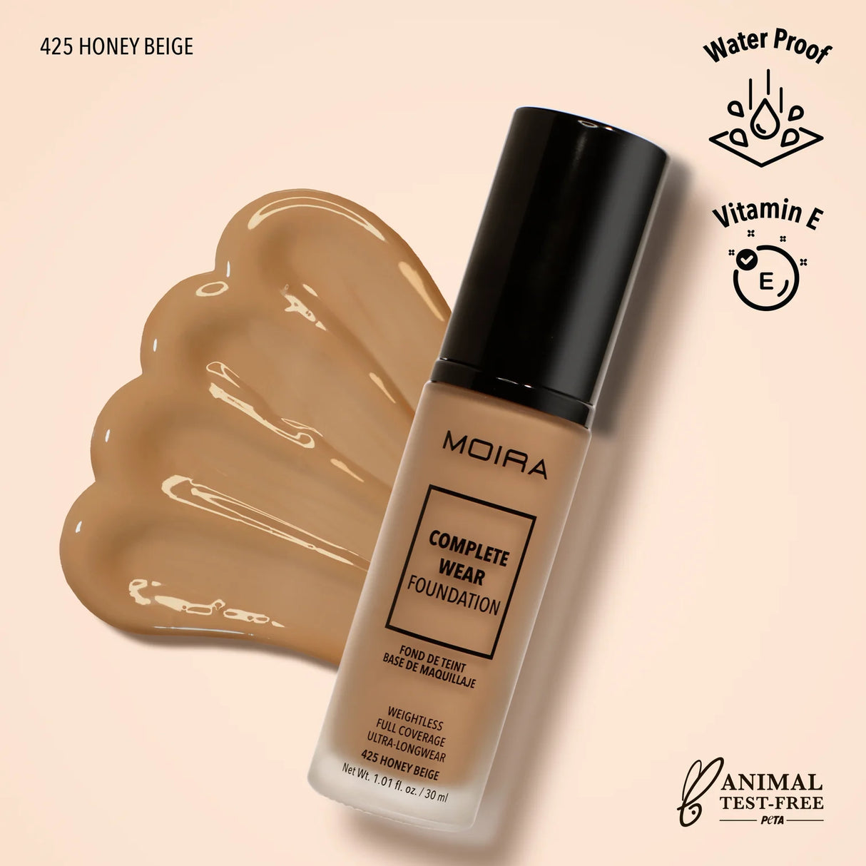 Complete Wear  Foundation Base de Larga Duración