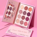 Eye Bloom Paleta de Sombras 12 Tonos