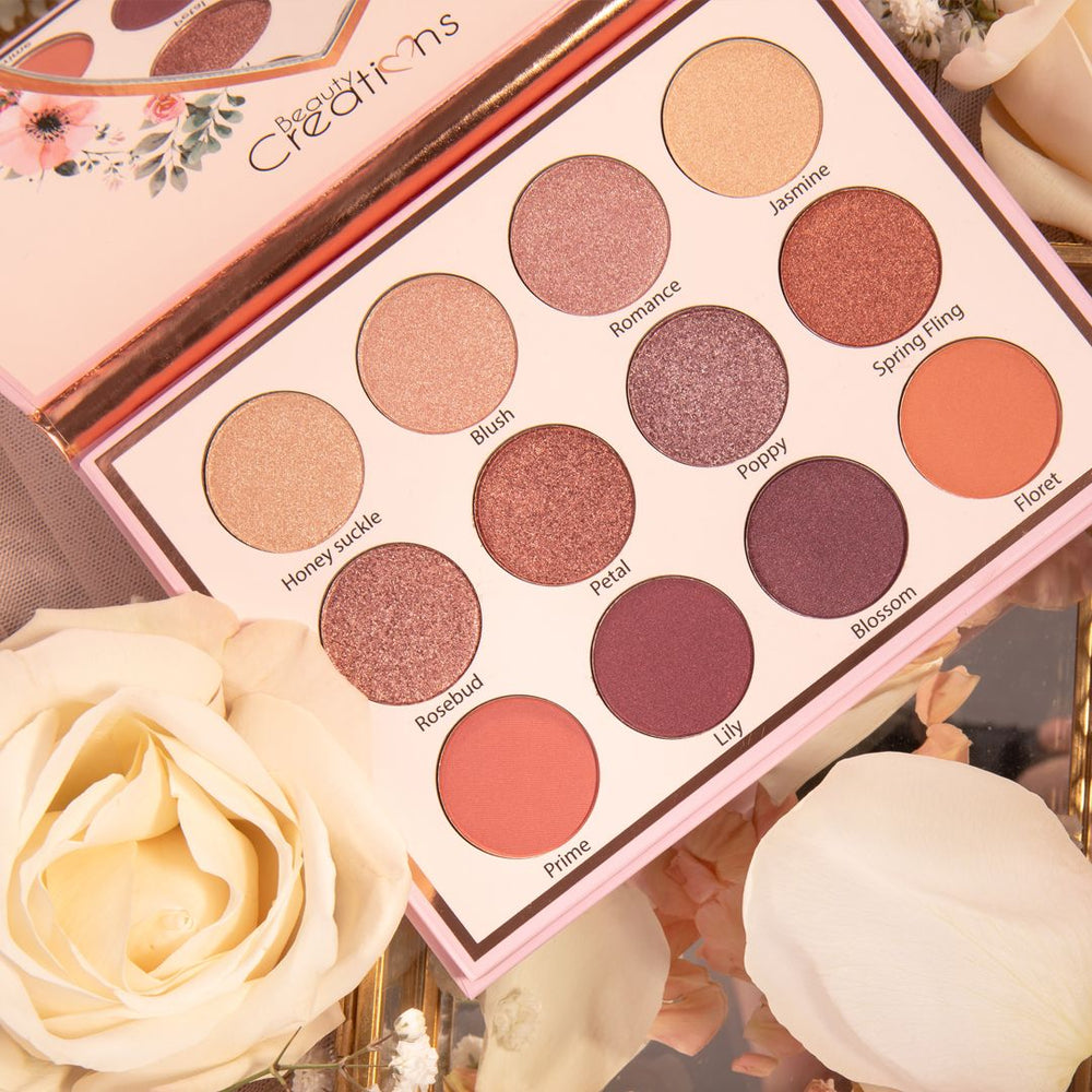 Eye Bloom Paleta de Sombras 12 Tonos