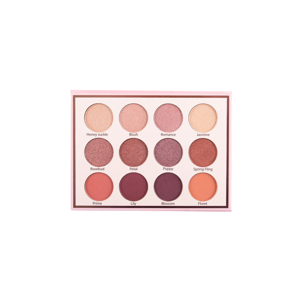 Eye Bloom Paleta de Sombras 12 Tonos