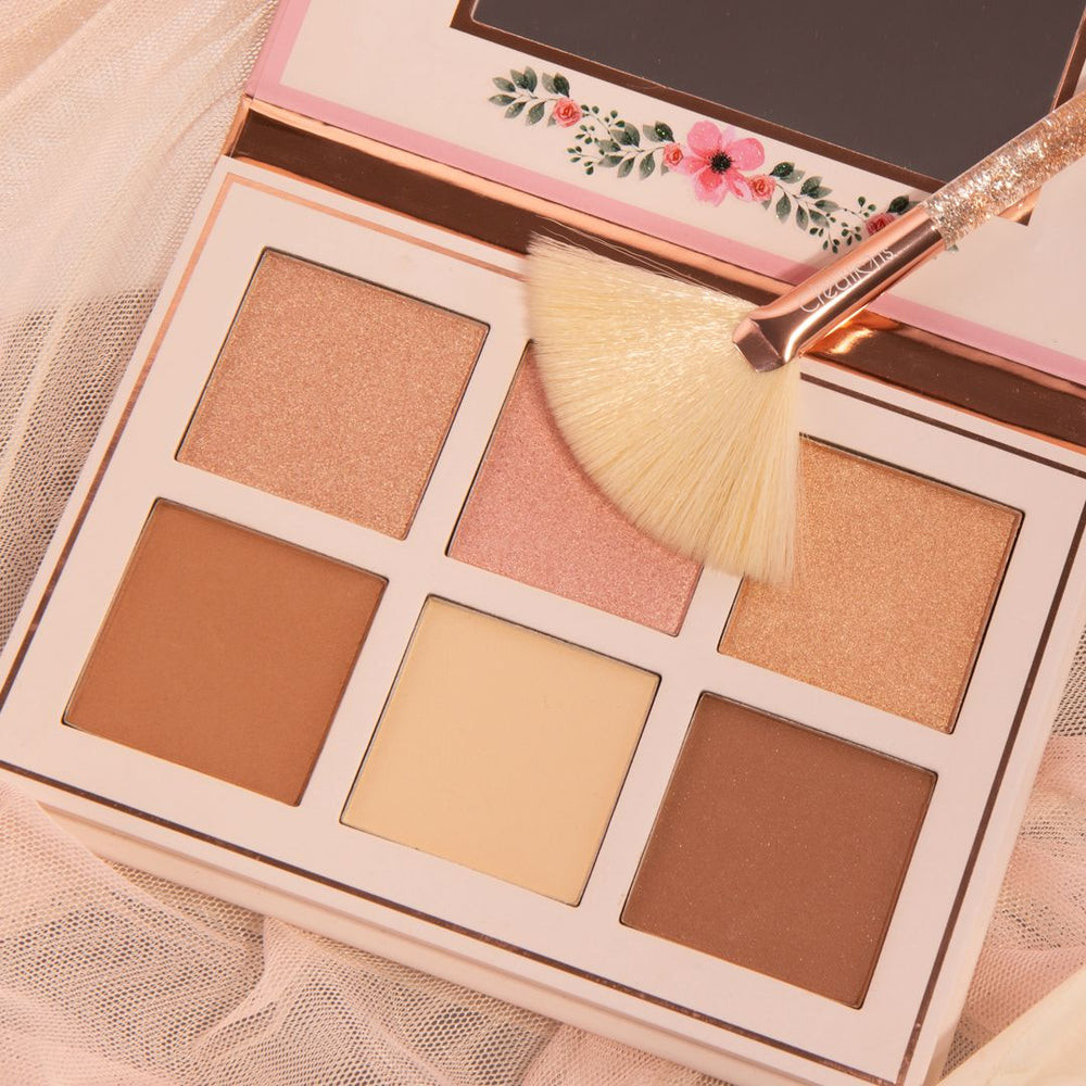 Floral Bloom Highlight and Contour