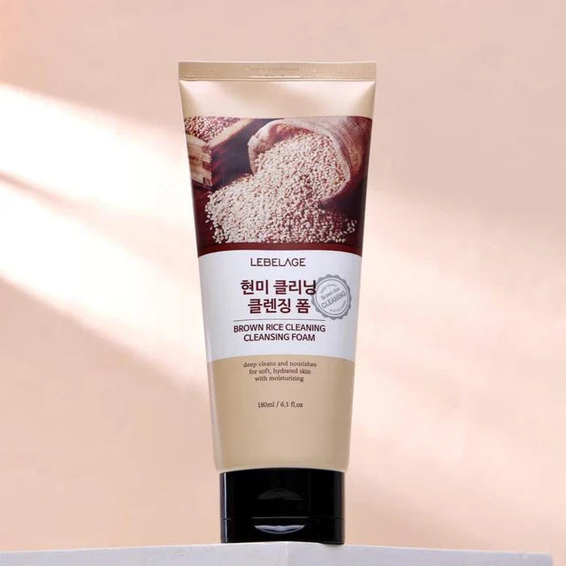 LEBELAGE Brown Rice Cleansing Foam 180ml