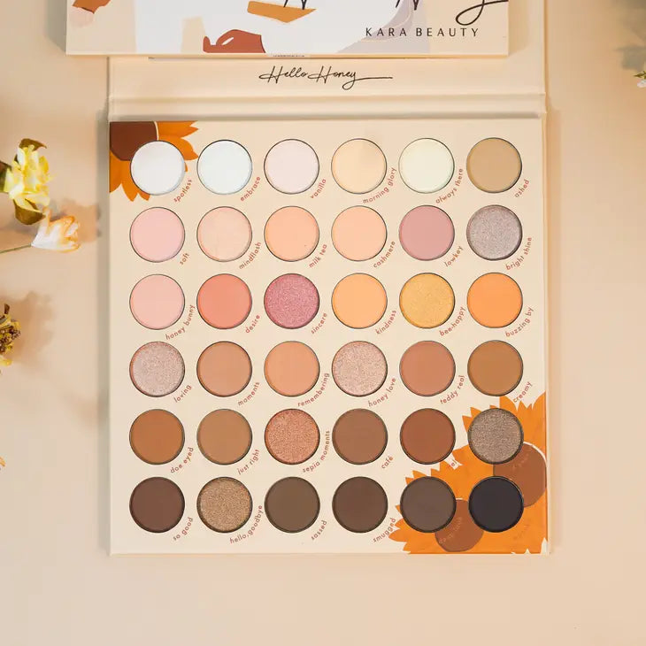 KARA Hello Honey Paleta de Sombras 36 Tonos
