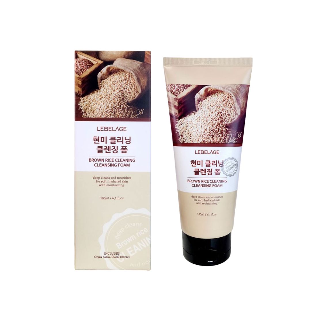 LEBELAGE Brown Rice Cleansing Foam 180ml