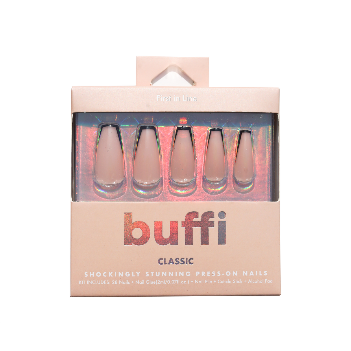 FIRST IN LINE Buffi Uñas Press On