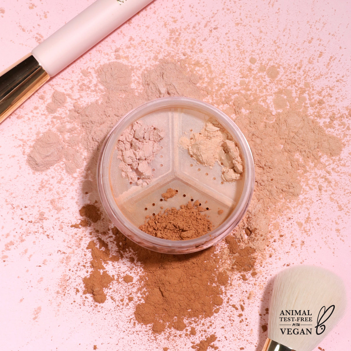Set & Correct Loose Setting Powder Polvo Suelto Fijador y Corrector.