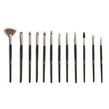 Smokey Luxe Set de 24 brochas con Cosmetiquera