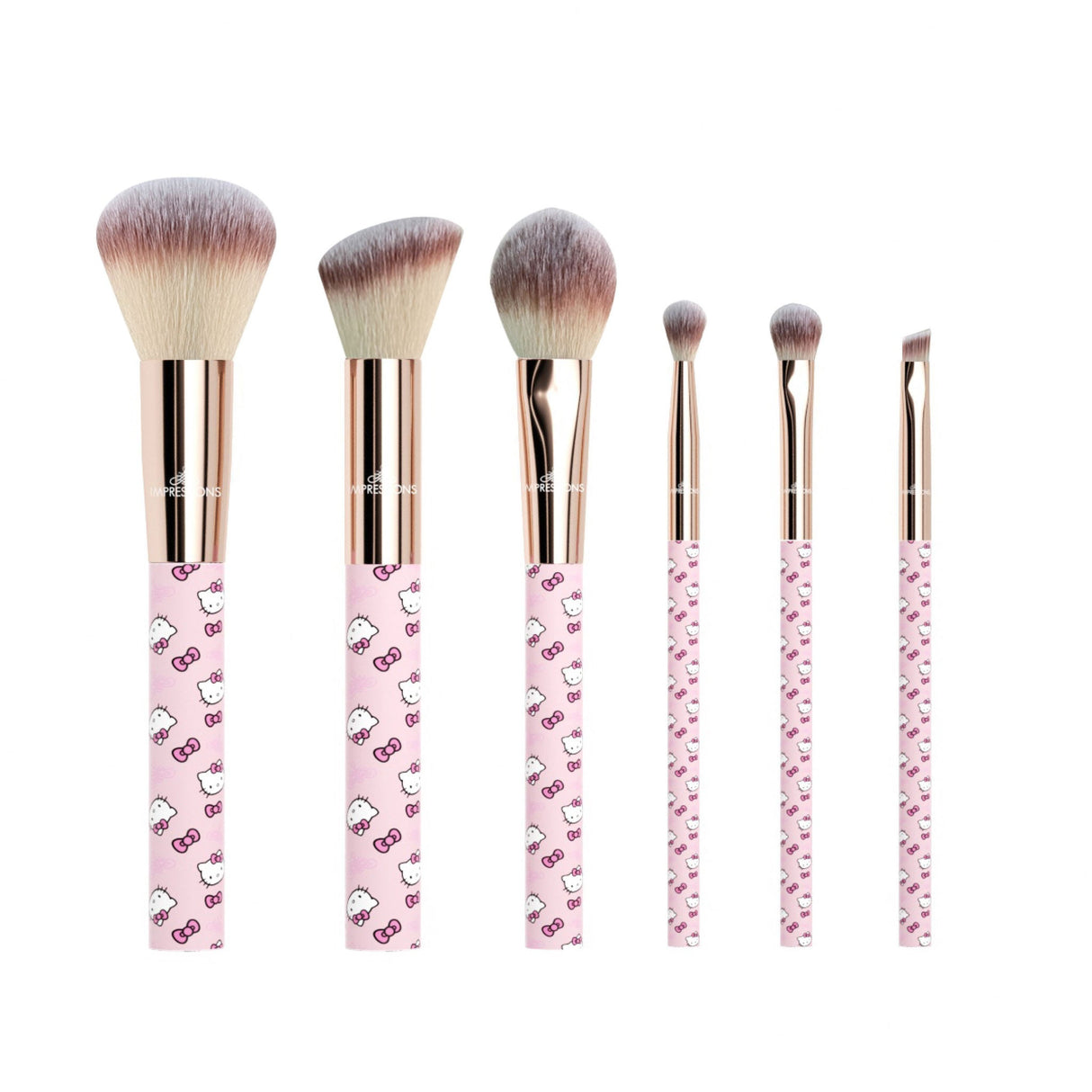 Hello Kitty® "Supercute Signature" 6-PC BRUSH SET