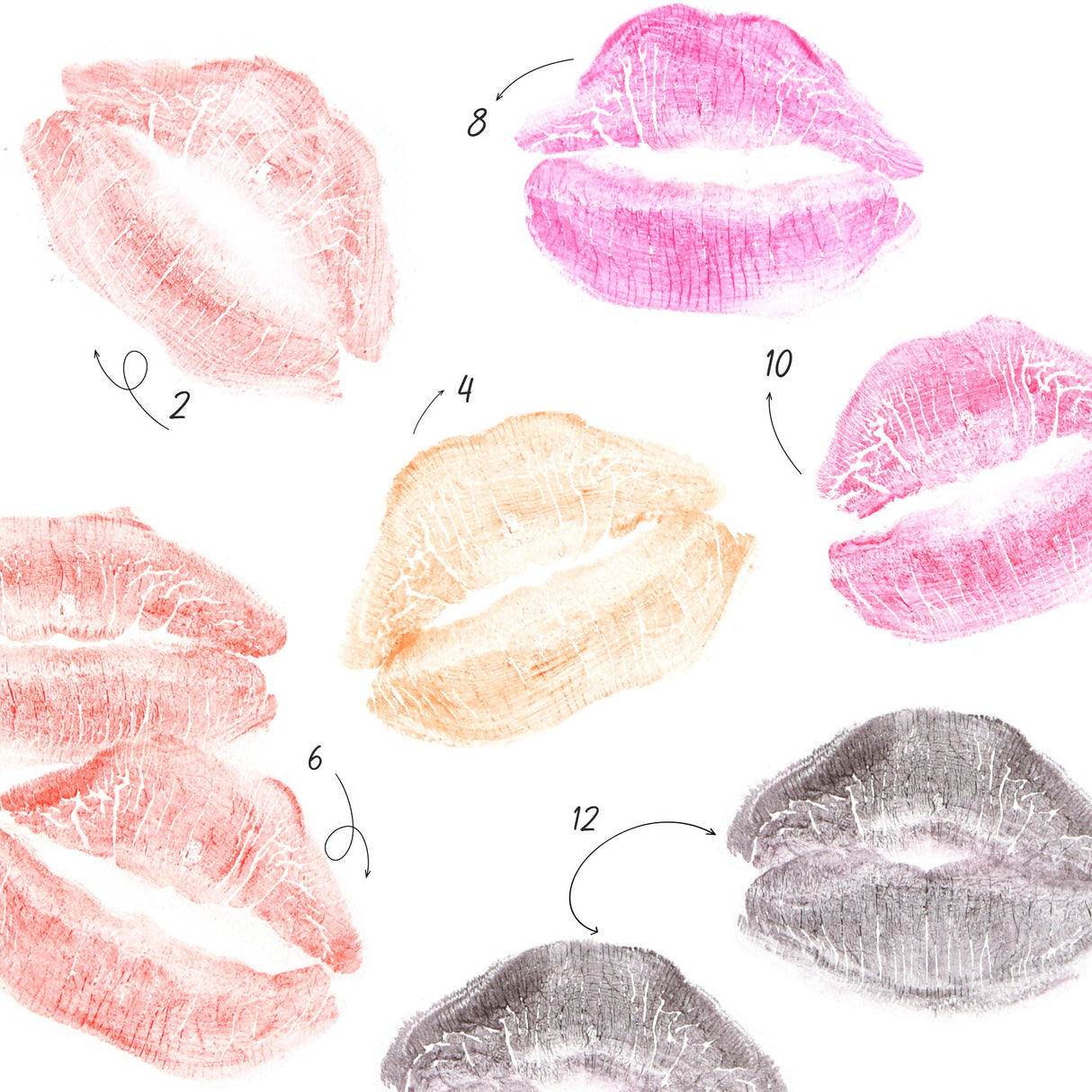MUA Matte Paleta de Labios