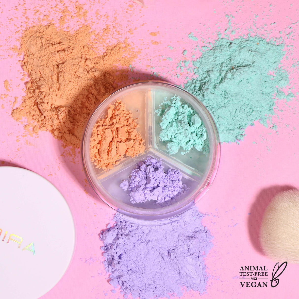 Set & Correct Loose Setting Powder Polvo Suelto Fijador y Corrector.