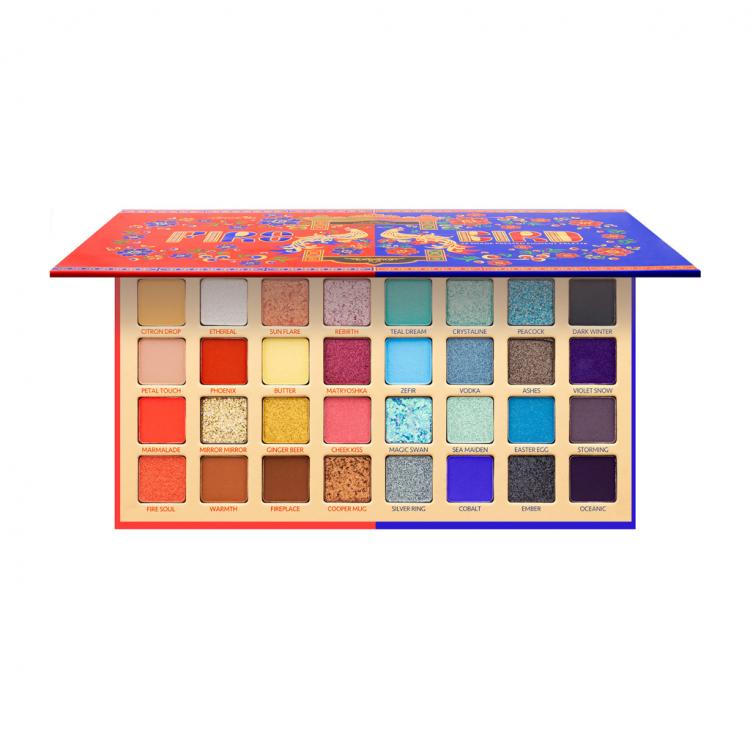 Fire Bird Paleta de Sombras 32 Tonos