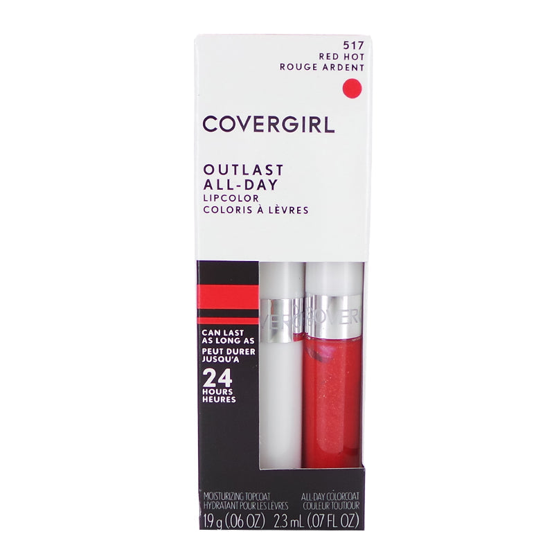COVERGIRL Outlast All-Day Lip Color - Red Hot 517