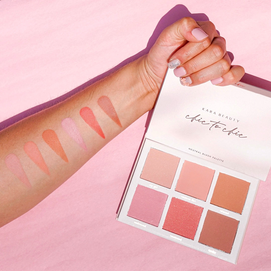 KARA Chic to Chic Neutral Blush Palette FBC06N