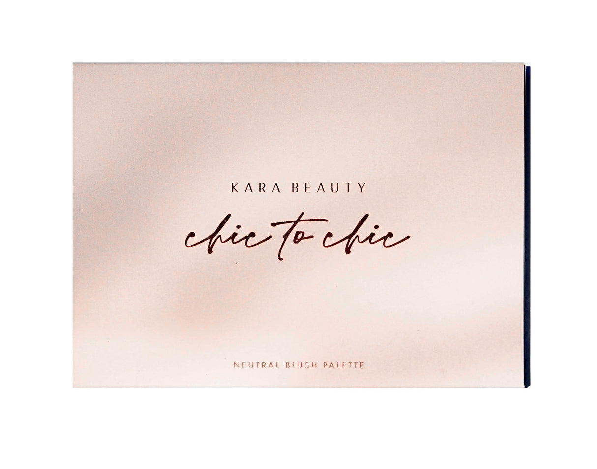 KARA Chic to Chic Neutral Blush Palette FBC06N