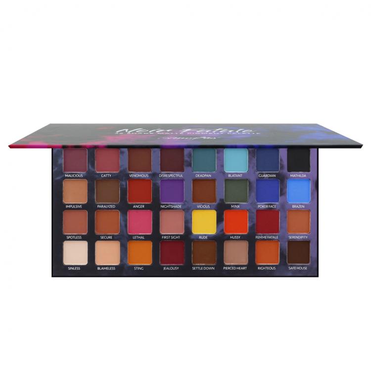 Noir Fatale Paleta de Sombras 32 Tonos