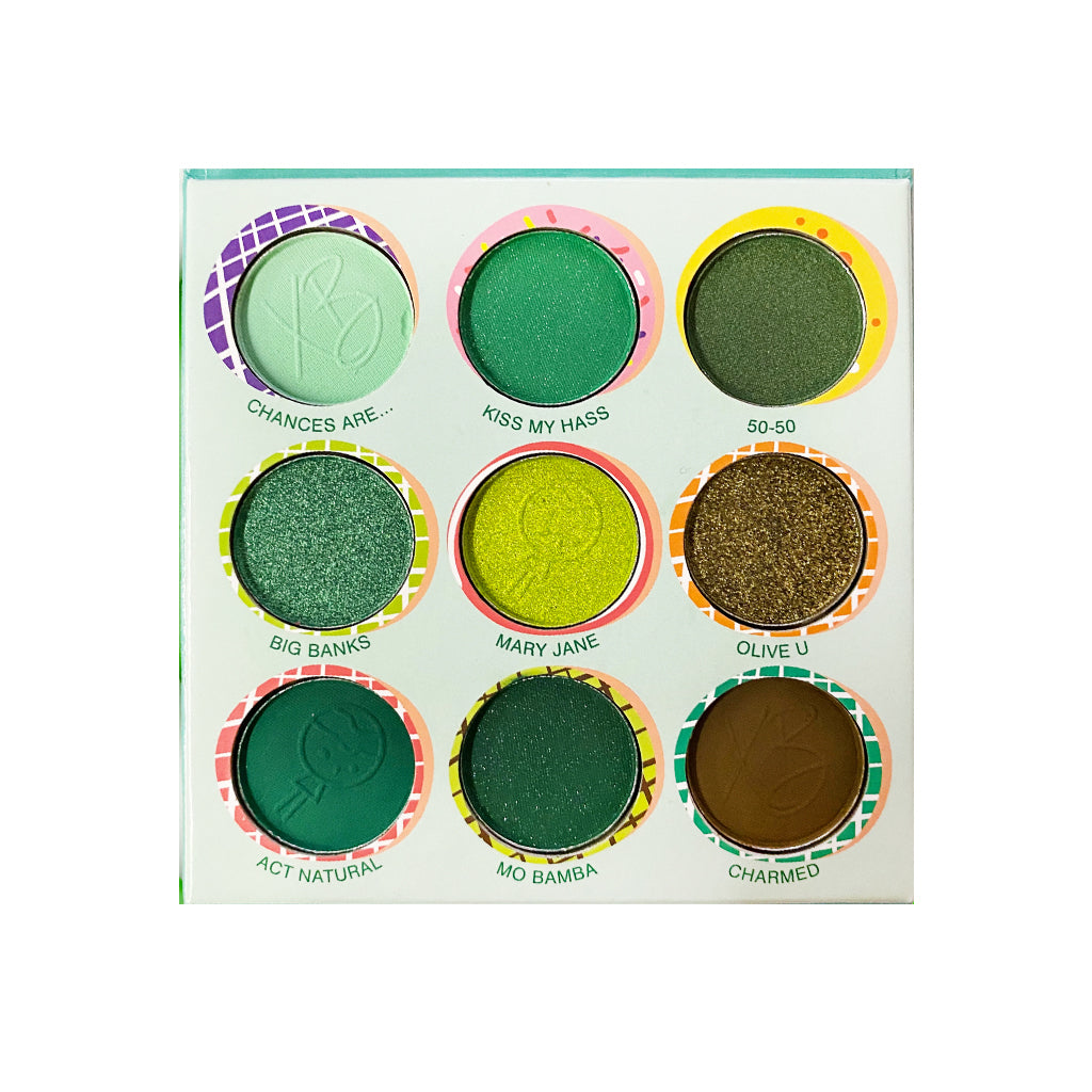 XIME Mint Icing 9 Color Shadow Palette